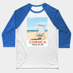 Corsica Travel By Air Baseball T-Shirt